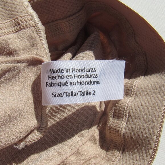 Assets Red Hot Label by Spanx High-Waisted Tan/Beige Brief Panty Shapewear Size2 - Picture 7 of 13